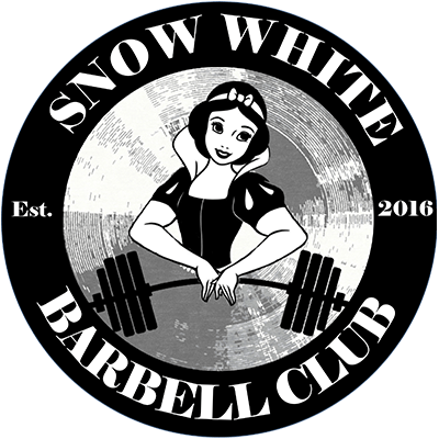 Snow White Barbell Club Logo